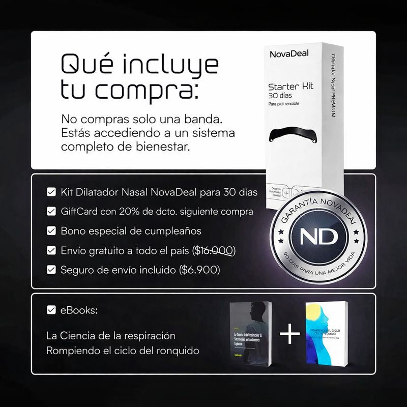 Dilatador Nasal - NovaDeal - 🔥 La solución que realmente da resultados