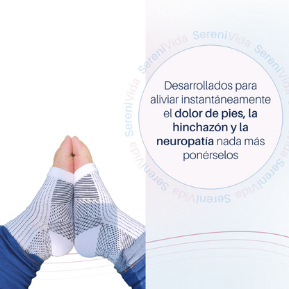 Medias De Compresión - Obtén Alivio Instantáneo De Pies Hinchados Y Adoloridos