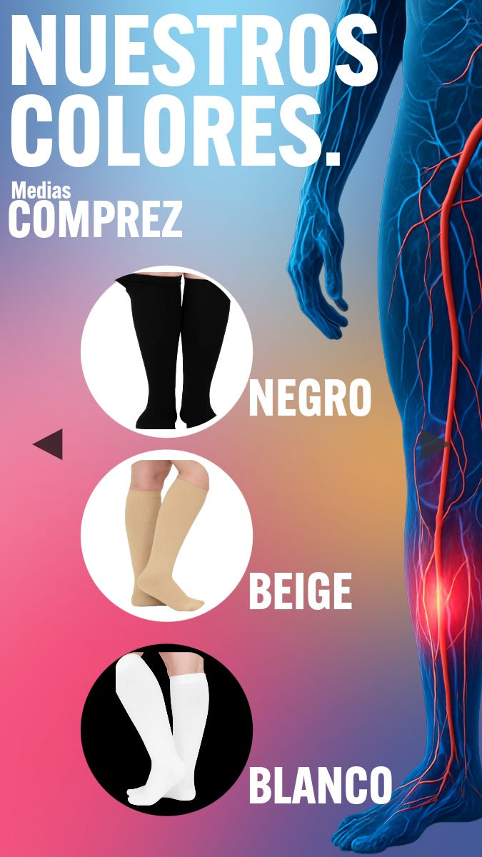 TUS PIERNAS DESCANSADAS Y SIN HINCHAZÓN — DESDE EL PRIMER USO