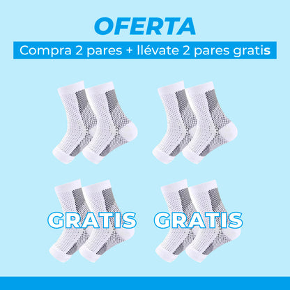 Medias De Compresión - Obtén Alivio Instantáneo De Pies Hinchados Y Adoloridos