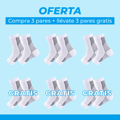 Medias De Compresión - Obtén Alivio Instantáneo De Pies Hinchados Y Adoloridos